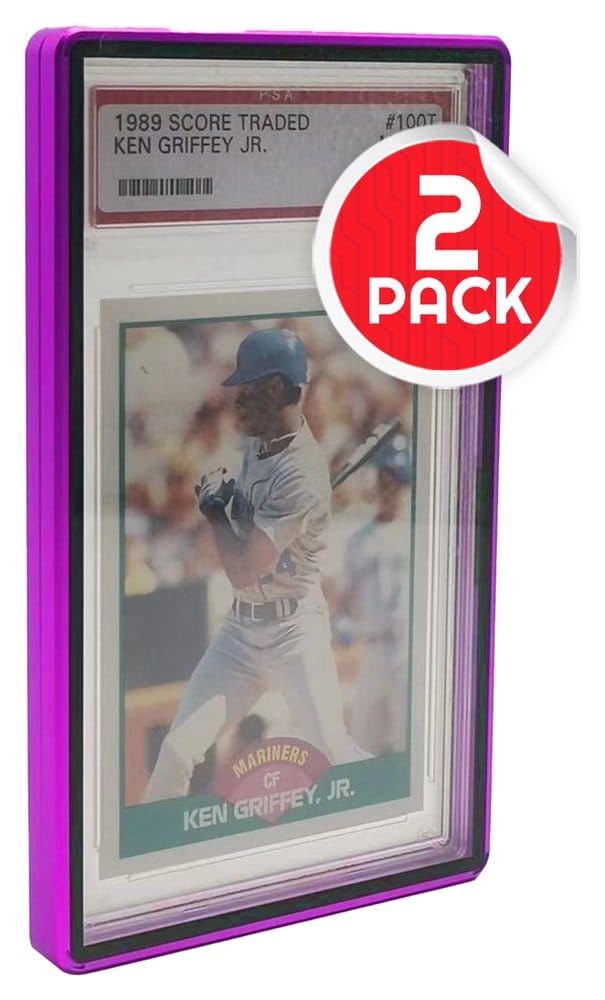 Slab Case Protectors for PSA Graded Cards Purple 3701492109529
