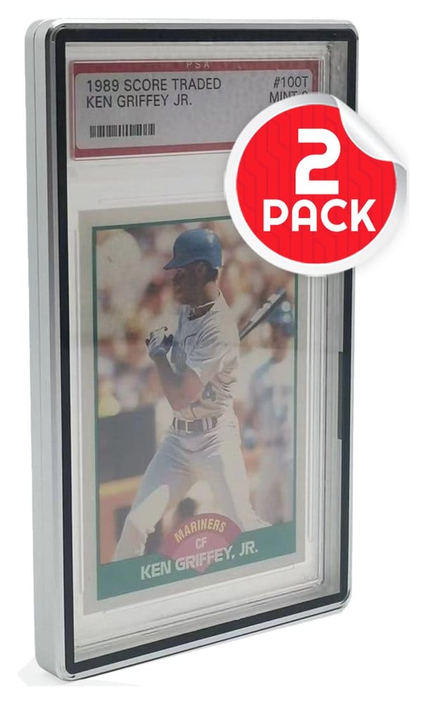 Slab Case Protectors for PSA Graded Cards Silver 3701492109536