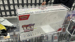 Evoretro Acrylic Display Case for Pokemon 151 UPC Box and Mega Charizard X UPC Box 23 x 39 cm 3701492109680