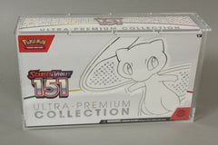 Evoretro Acrylic Display Case for Pokemon 151 UPC Box and Mega Charizard X UPC Box 23 x 39 cm 3701492109680
