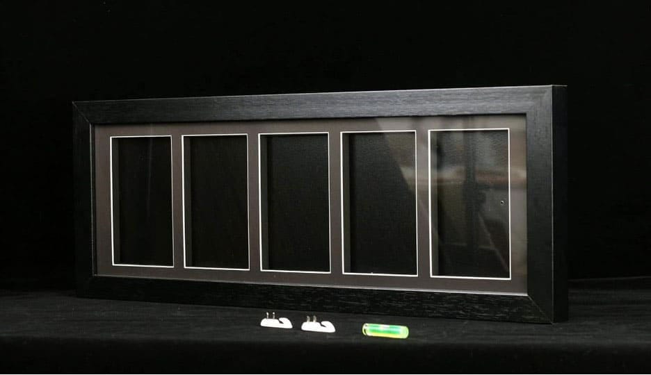 Evoretro Graded Card Display Frame for 5 PSA Graded Cards 3701492109963