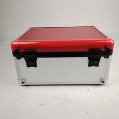 Evoretro Trading Card Storage Box for 90 Cards X Red and Silver 3701492109970