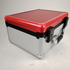 Evoretro Trading Card Storage Box for 90 Cards X Red and Silver 3701492109970
