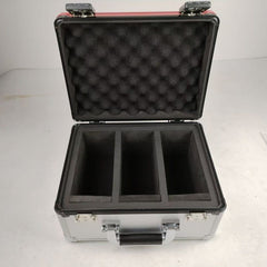 Evoretro Trading Card Storage Box for 90 Cards X Red and Silver 3701492109970