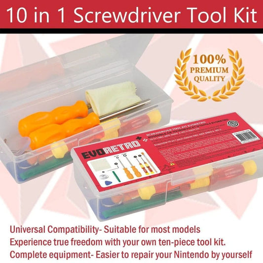 Video Game Tool Kit 14-Pack Screwdriver       3760265293513