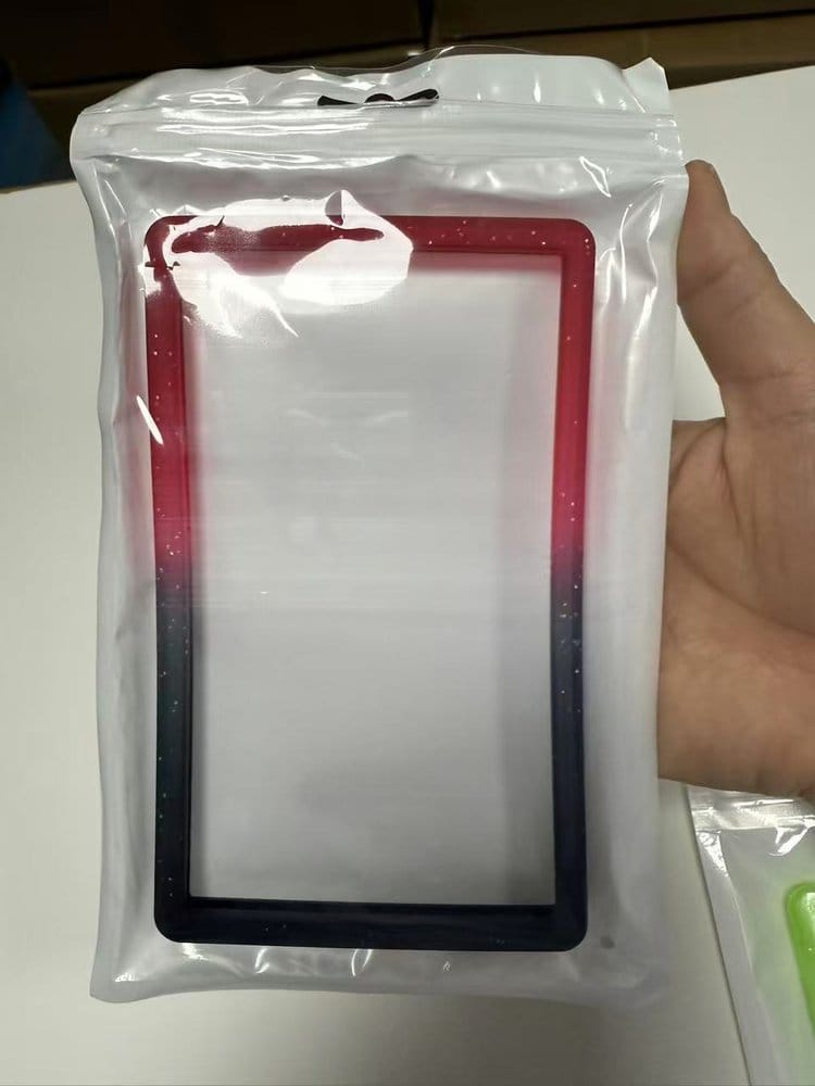 Evoretro Bumper for PSA Graded Card Slab Gradient Red-Black Glitter 3701492112000
