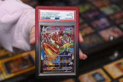 Evoretro Bumper for PSA Graded Card Slab Gradient Red-Black Glitter 3701492112000