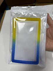 Evoretro Bumper for PSA Graded Card Slab Gradient Yellow-Blue Glitter 3701492111973