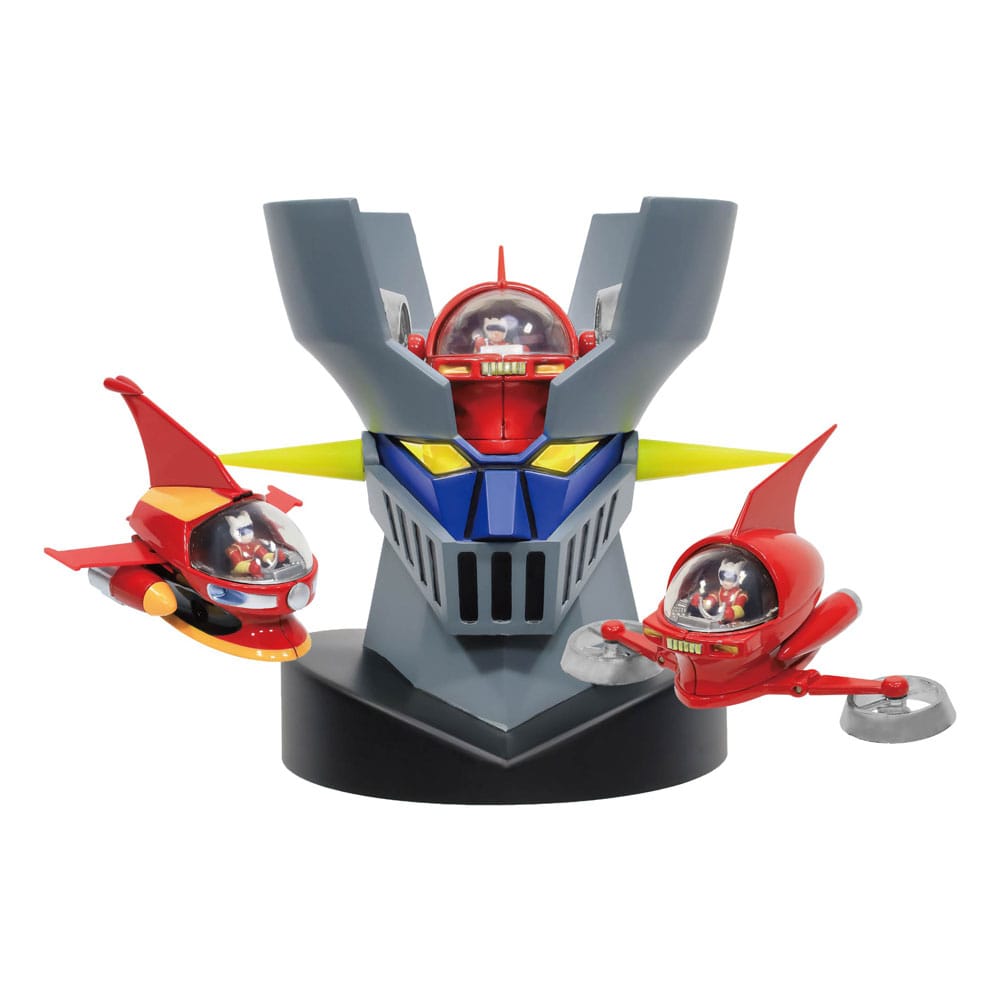 Mazinger Z Figure Metal Action Brain Condor Hover & Jet Pilder Set 11 cm 4582385574957