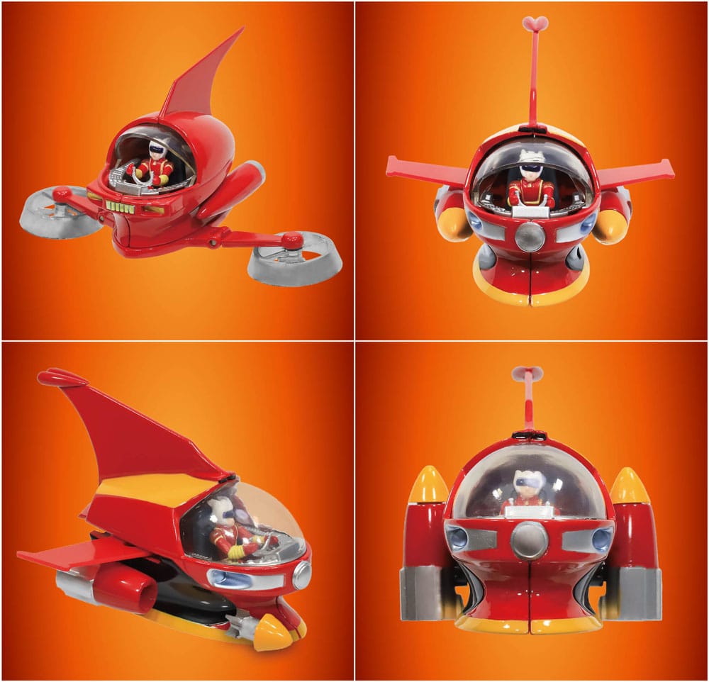 Mazinger Z Figure Metal Action Brain Condor Hover & Jet Pilder Set 11 cm 4582385574957