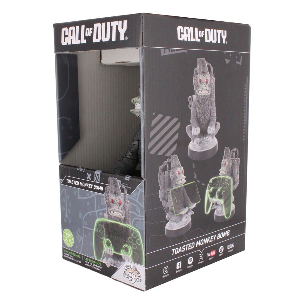Call of Duty Cable Guys Charging Stand Toasted Monkey Bomb 20 cm 5060525896385