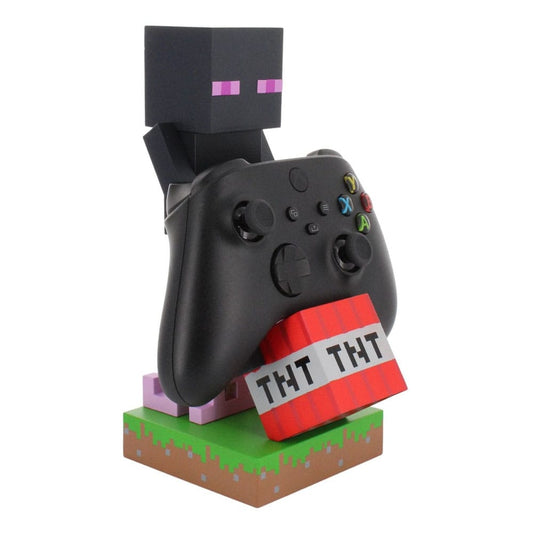 Minecraft Enderman Cable Guys Controller Holder and Phone Stand 22cm 5060525897351