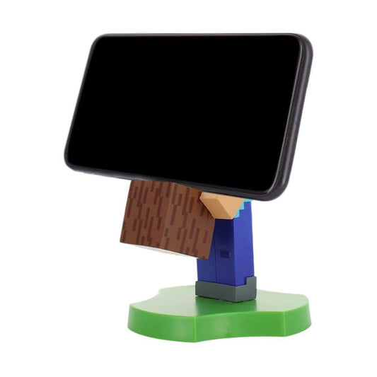 Minecraft Steve Guys Holdems Cable Guys Mini Device Holder and Phone Stand 11cm 5060525897276