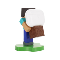 Minecraft Steve Guys Holdems Cable Guys Mini Device Holder and Phone Stand 11cm 5060525897276