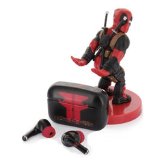 Marvel Holdems Mini Holder & Wireless Headphones Deadpool with TWS Buds Pro 10 cm  5060525897085