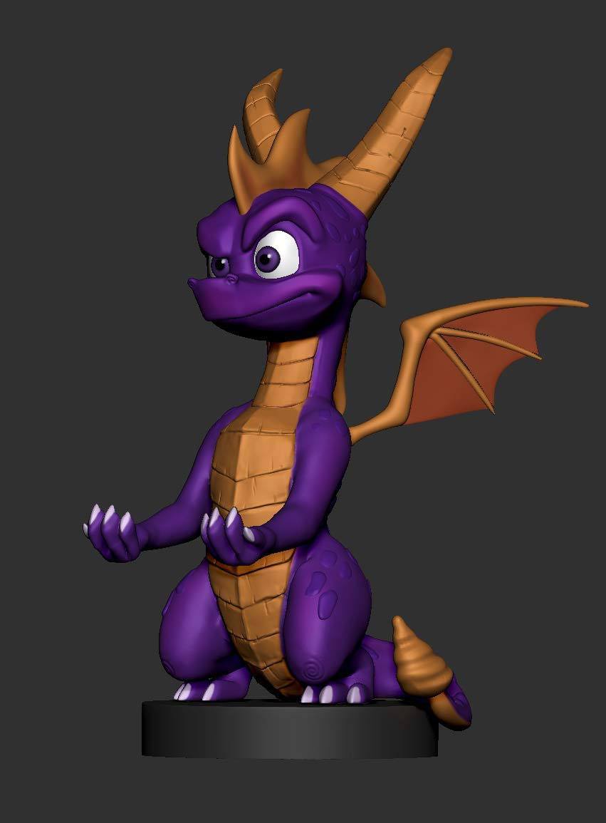 Spyro The Dragon Cable Guy Spyro 20 Cm - Amuzzi