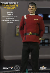 Star Trek: The Wrath of Khan Action Figure 1/6 Captain Spock Needs of the Many Version 30 cm 0787480716200