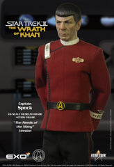 Star Trek: The Wrath of Khan Action Figure 1/6 Captain Spock Needs of the Many Version 30 cm 0787480716200