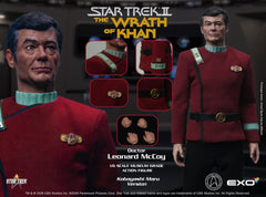 Star Trek II: The Wrath of Khan Action Figure 1/6 Dr. Leonard McCoy Kobayashi Maru Version 30 cm 0787480716088