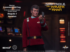 Star Trek II: The Wrath of Khan Action Figure 1/6 Dr. Leonard McCoy Regula I Version 30 cm 0787480716095