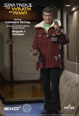 Star Trek II: The Wrath of Khan Action Figure 1/6 Dr. Leonard McCoy Regula I Version 30 cm 0787480716095