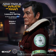 Star Trek II: The Wrath of Khan Action Figure 1/6 Dr. Leonard McCoy Regula I Version 30 cm 0787480716095