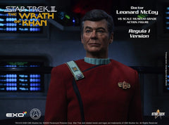 Star Trek II: The Wrath of Khan Action Figure 1/6 Dr. Leonard McCoy Regula I Version 30 cm 0787480716095