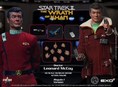Star Trek II: The Wrath of Khan Action Figure 1/6 Dr. Leonard McCoy Regula I Version 30 cm 0787480716095