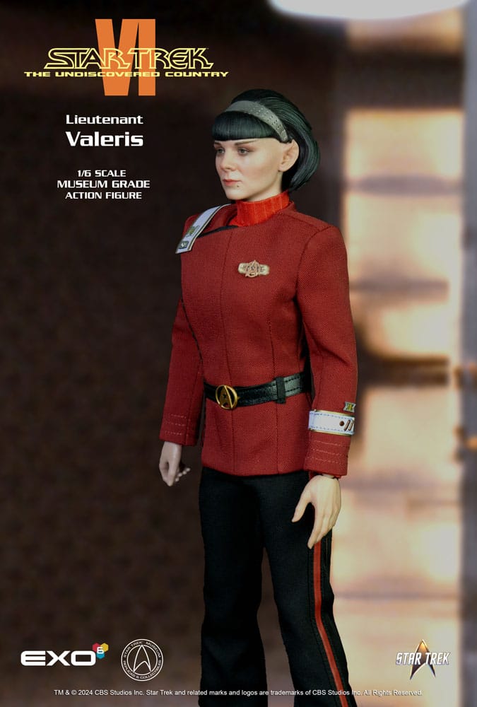 Star Trek VI: The Undiscovered Country Action Figure 1/6 Lieutenant Valeris 28 cm 0787480715883