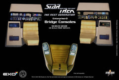 Star Trek: The Next Generation Replica 1/6 Enterprise-D Bridge Consoles Set 0787480716057