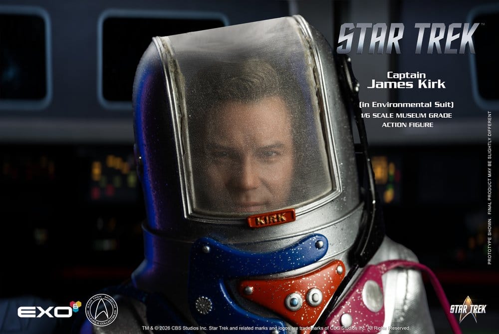 Star Trek: The Original Series Action Figure 1/6 Captain James T. Kirk (in Environmental Suit) 29 cm 0787480716187
