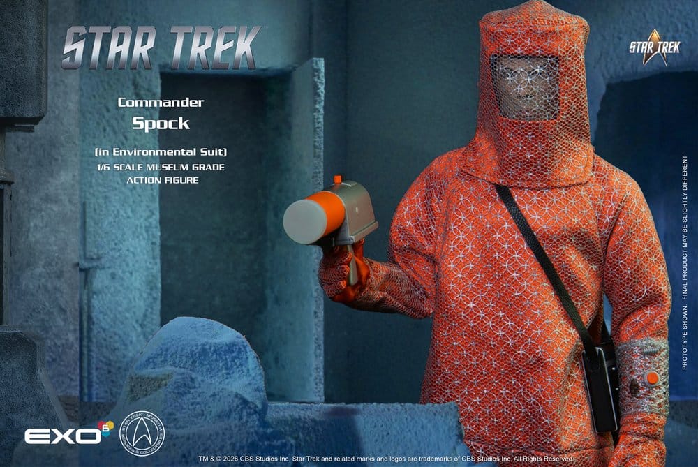 Star Trek: The Original Series Action Figure 1/6 Spock (in Environmental Suit) 30 cm 0787480716224
