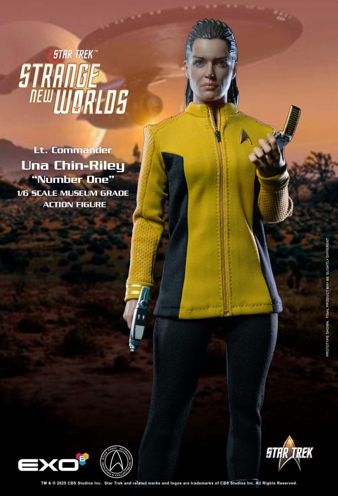 Star Trek: Strange New Worlds Action Figure 1/6 Lt. Com Una Chin-Riley 30 cm 0787480715975