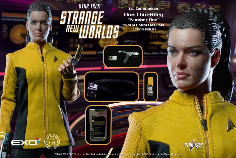 Star Trek: Strange New Worlds Action Figure 1/6 Lt. Com Una Chin-Riley 30 cm 0787480715975