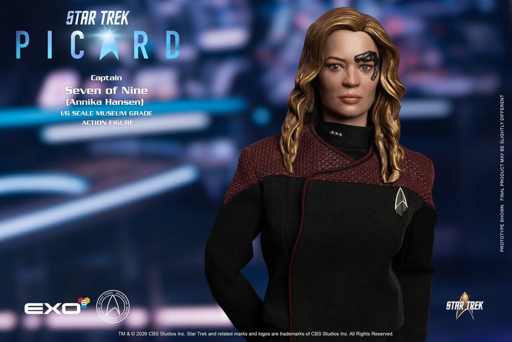 Star Trek: Picard Action Figure 1/6 Captain Seven of Nine 29 cm 0787480716156