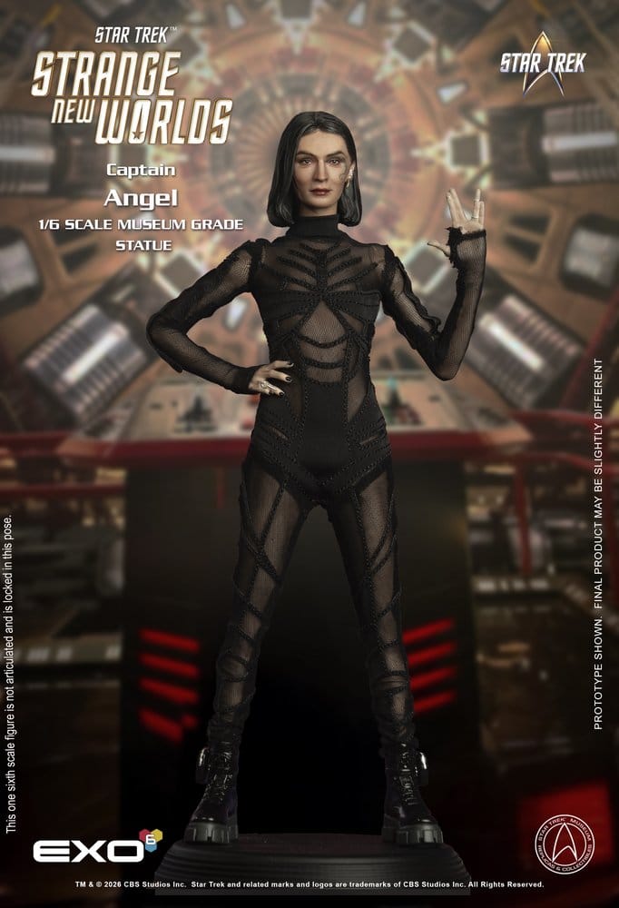 Star Trek: Strange New Worlds Mixed Media Figure 1/6 Captain Angel 28 cm 0787480716163