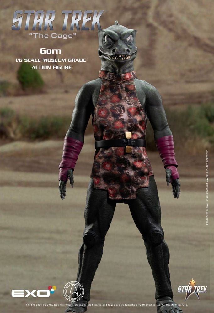 Star Trek: The Original Series Action Figure 1/6 Gorn 31 cm 0787480715920
