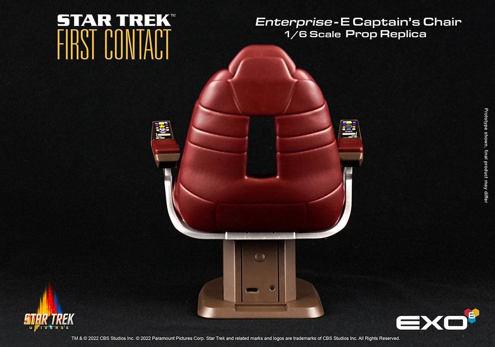 Star Trek: First Contact Replica 1/6 Enterprise-E Captain's Chair 15 cm 0860006181062