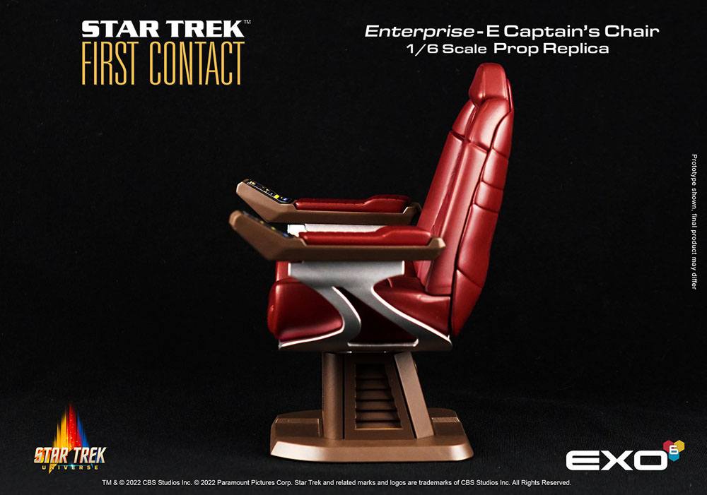 Star Trek: First Contact Replica 1/6 Enterprise-E Captain's Chair 15 cm 0860006181062