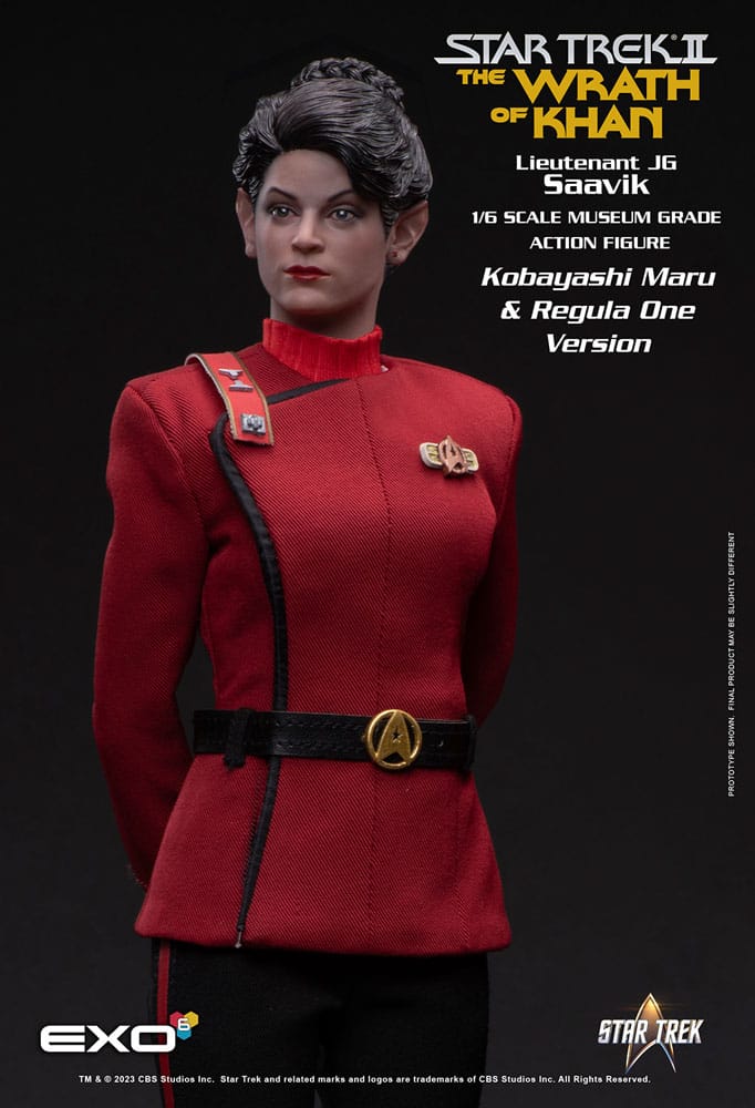 Star Trek II: The Wrath of Khan Action Figure 1/6 Lt. Saavik (Regula One Version) 28 cm 0656382666411