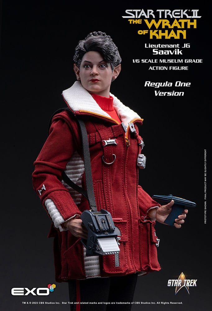 Star Trek II: The Wrath of Khan Action Figure 1/6 Lt. Saavik (Regula One Version) 28 cm 0656382666411