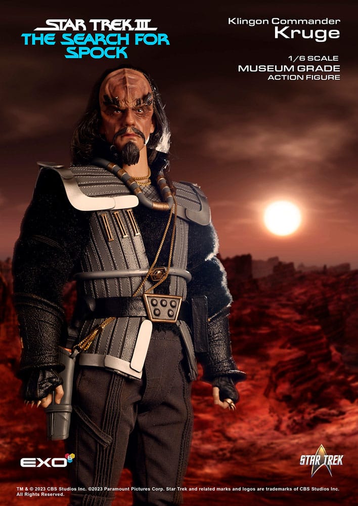 Star Trek: The Original Series Action Figure 1/6 Commander Kruge 32 cm 0656382581189