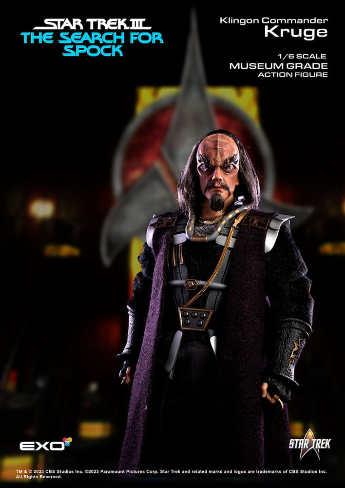 Star Trek: The Original Series Action Figure 1/6 Commander Kruge 32 cm 0656382581189