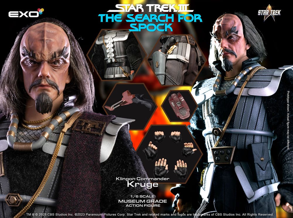 Star Trek: The Original Series Action Figure 1/6 Commander Kruge 32 cm 0656382581189