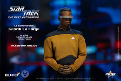 Star Trek: The Next Generation Action Figure 1/6 Lt. Commander Geordi La Forge (Standard Version) 28 cm 0656382716666