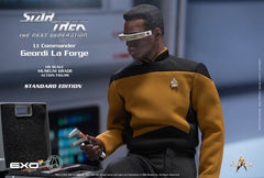 Star Trek: The Next Generation Action Figure 1/6 Lt. Commander Geordi La Forge (Standard Version) 28 cm 0656382716666
