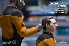 Star Trek: The Next Generation Action Figure 1/6 Lt. Commander Geordi La Forge (Standard Version) 28 cm 0656382716666
