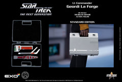 Star Trek: The Next Generation Action Figure 1/6 Lt. Commander Geordi La Forge (Standard Version) 28 cm 0656382716666