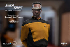 Star Trek: The Next Generation Action Figure 1/6 Lt. Commander Geordi La Forge (Essentials Version) 28 cm 0656382725316