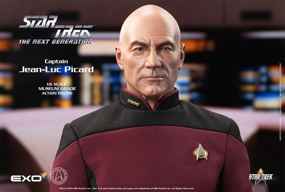 Star Trek: The Next Generation Action Figure 1/6 Captain Jean-Luc Picard 30 cm  0656382811316